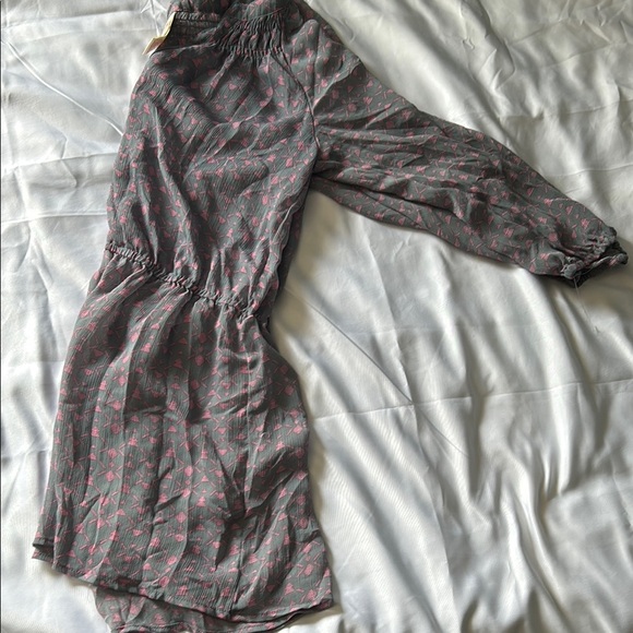 Mossimo Supply Co. Gray and Pink Mini Skirt - Picture 5 of 6